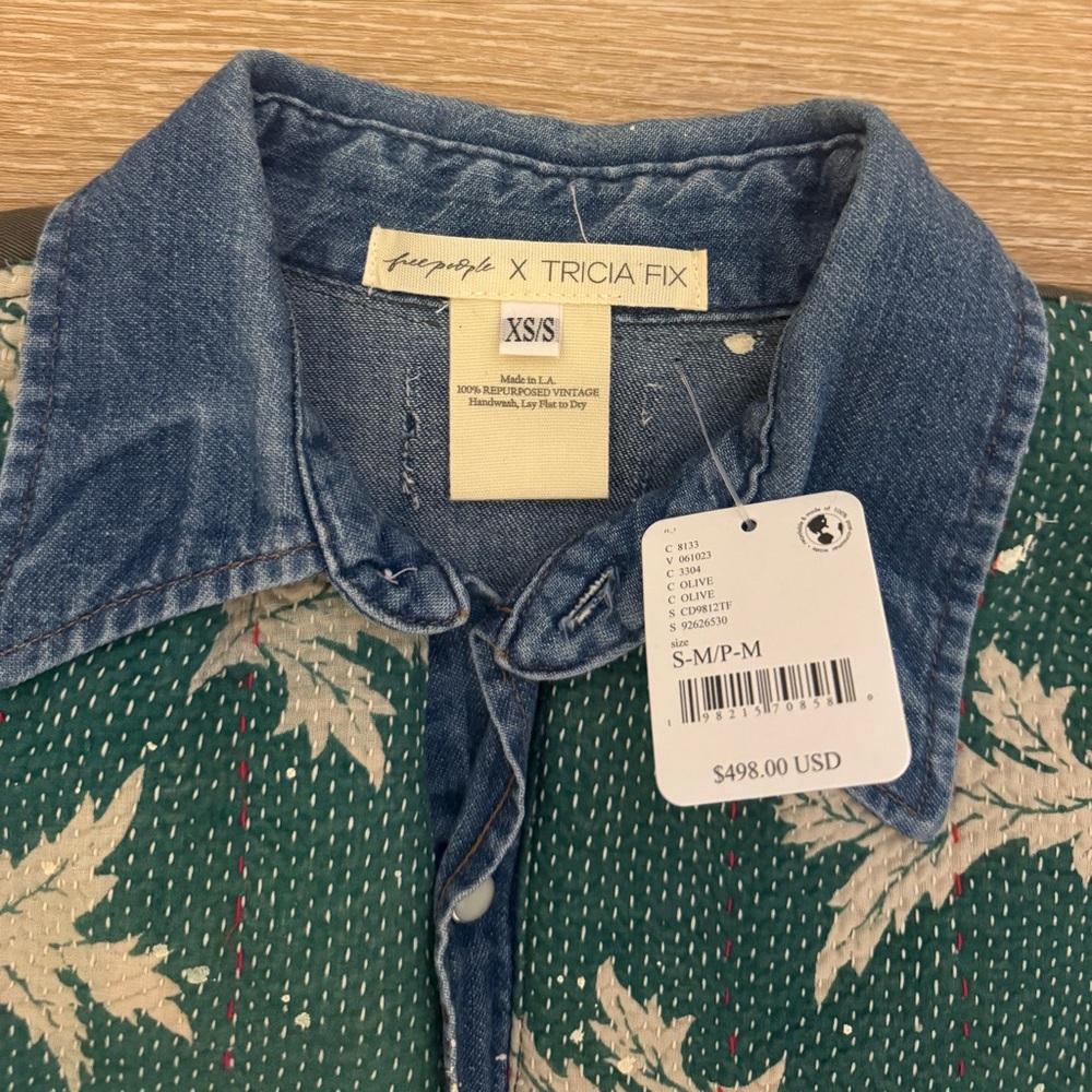 NWT Tricia Fix x Free People x Carhartt Jacket Size XS/S - Picture 2 of 5